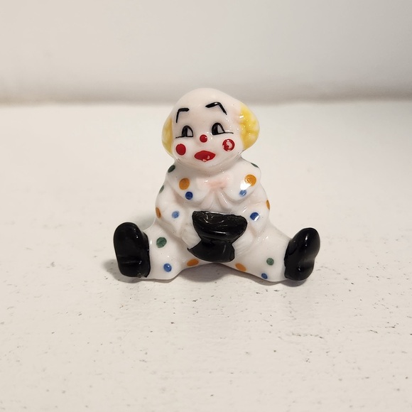 Colorful Clown Figurine by Bug House - Picture 1 of 5